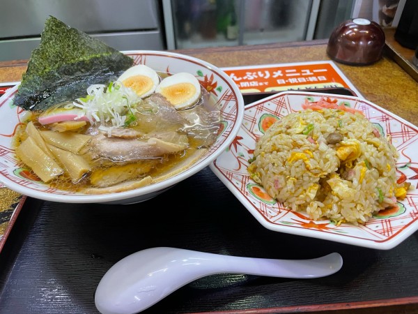 「支那そばチャーハンコンビ」@らーめんの一番亭 長泉町下土狩店の写真