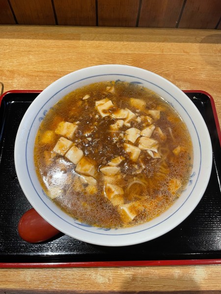 「マーボー麺(800円)」@おがさやの写真