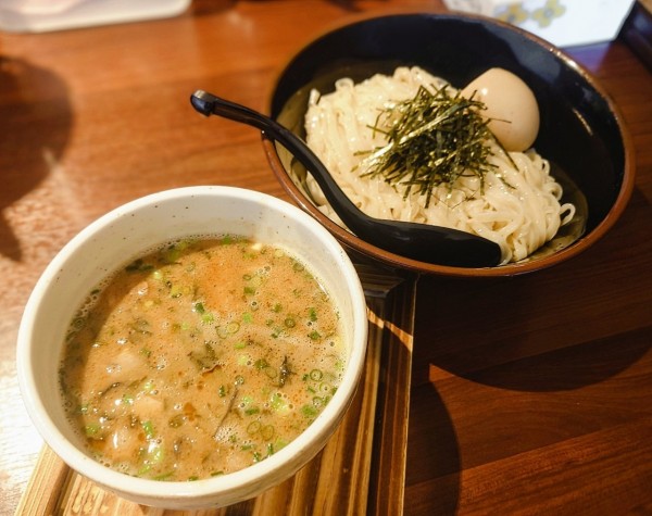 「味玉つけ麺」@二代目 白神 各務原店の写真