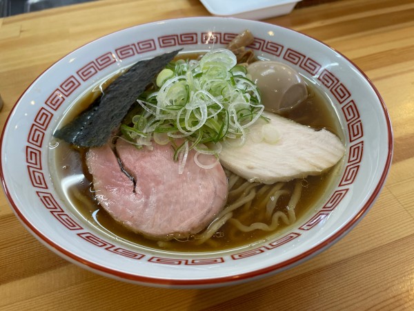 「中華そば(醤油) 味玉」@中華そば あら井商店の写真
