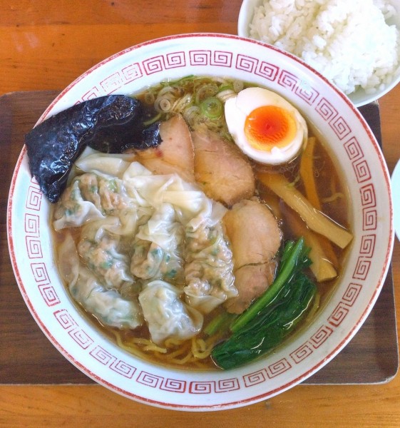 「ワンタンメン 850円」@ラーメンハウスSADAの写真