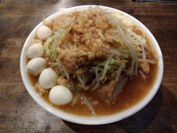 「らーめん（麺300g）＋うずら」@ぶたけん。2ndの写真