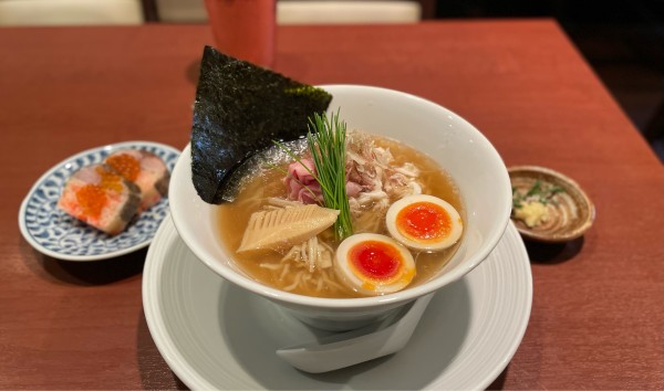 「【限定】真鯛出汁冷やしらぁ麺 ¥1100」@酒肴場 屯の写真