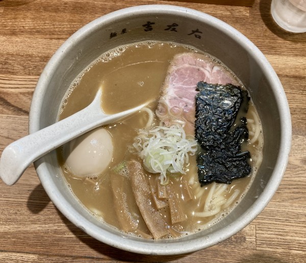 「味玉らーめん　1000円」@麺屋吉左右の写真
