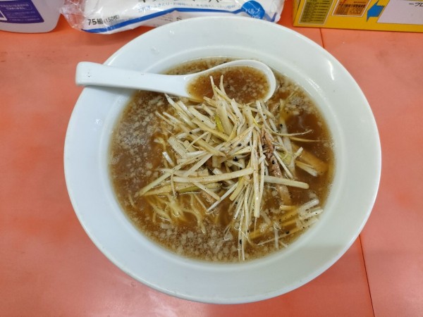 「ネギラーメン　700円」@ラーメンショップ 玉川店の写真