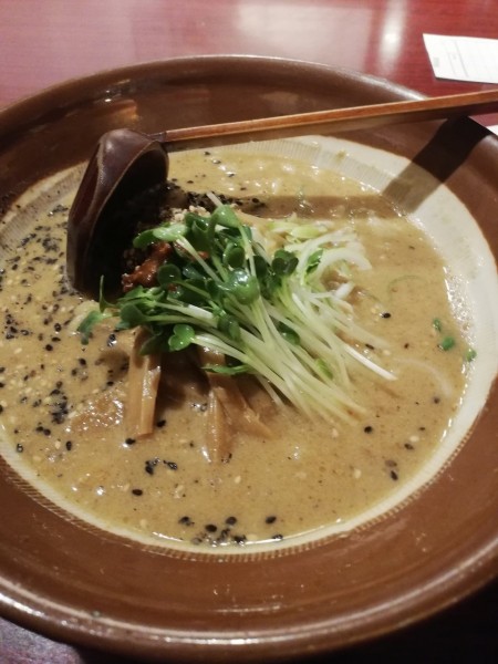「麻醤麺」@ABCラーメン 銀座店の写真