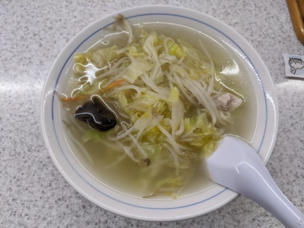 「タンメン：750円」@珍々亭の写真