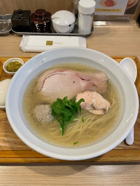 「貝出塩ラーメン」@ラーメン普通の写真