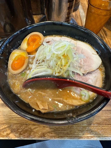 「味卵辛味噌チャーシュー麺」@麺処 花田 上野店の写真