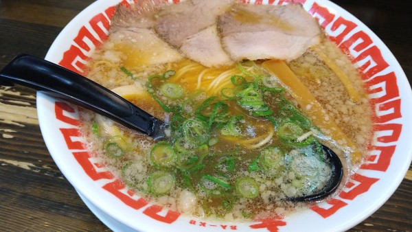 「らーめん並」@御麺 麦 一等兵 津駅前店の写真