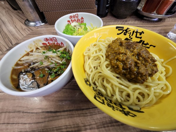 「味噌つけ麺　ピリ辛ひき肉」@味噌屋八郎商店 新宿店の写真