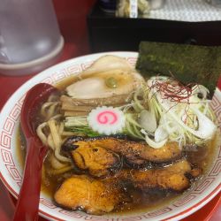 鶏の旨味の中華そば(太麺)