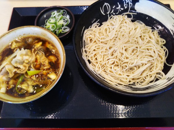 「肉舞茸せいろ、大盛（クーポン）」@ゆで太郎 谷田部店の写真