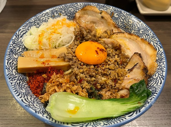 「【限定】担々まぜそば 並 辛さ痺れLV少なめ」@狼煙 〜NOROSHI〜の写真