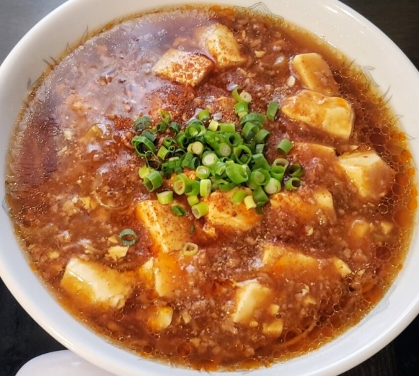 「【平日ランチ価格】麻婆らーめん（激辛・大盛無料）７３０円」@麺屋 ゆうきの写真