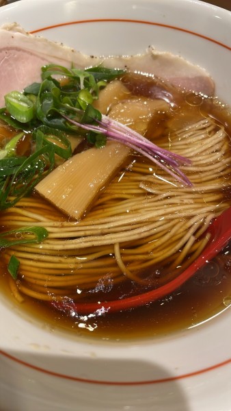 「中華そば(500⚠︎サービス価格)/ライス(100)」@中華そば 竹むらの写真