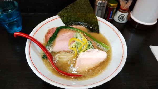 「【限定】貝出し汁中華そば　　850円」@らぁ麺すみれ堂の写真