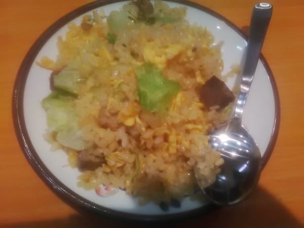 「五目半チャーハンセット(300円)」@大古洞 五香店の写真