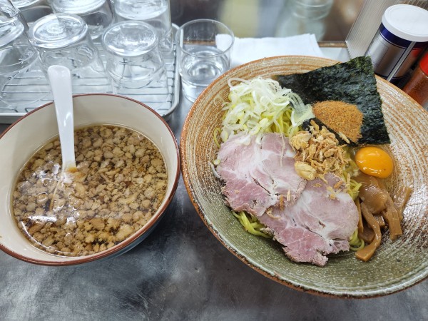 「覆麺いじり　冷やつけ　鶏と蜆」@覆麺 智の写真