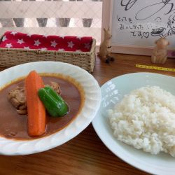 チキンカレー　辛口　ライス300g 1056円