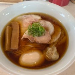 地鶏と豚の醤油　特製