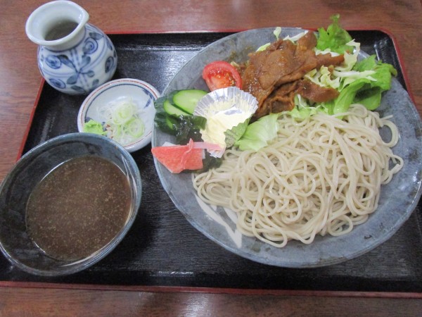 「スタミナそば 1050円」@そば処 大むら 東伊興町店の写真