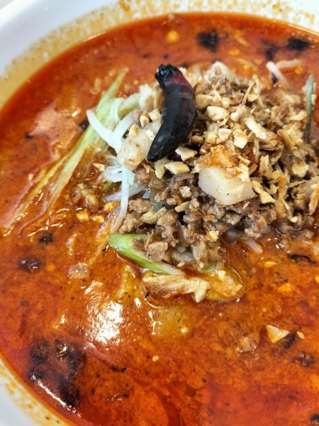 「激辛天使担々麺660円税込」@天使担々麺の写真