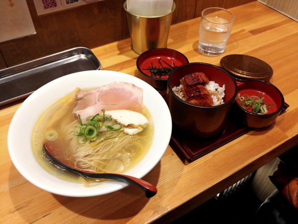 「塩そば」@自家製麺 竜葵の写真