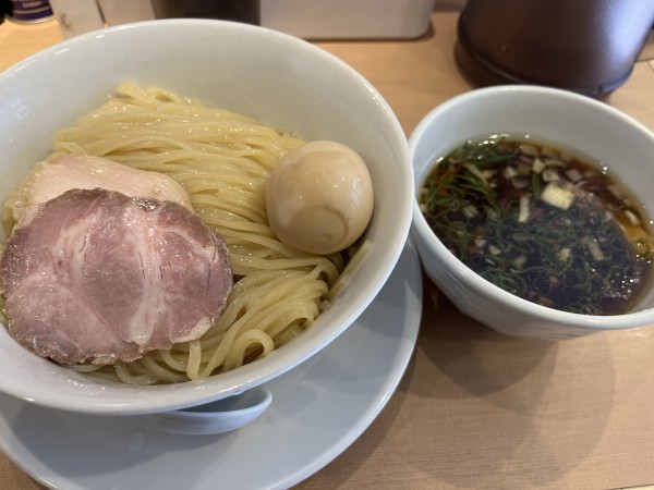 「味玉昆布水つけ麺（大盛）」@麺処しのぶの写真
