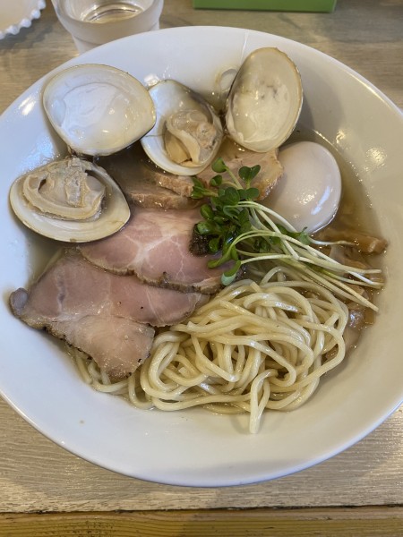 「特製蛤らーめん 1330」@麺屋壱心の写真