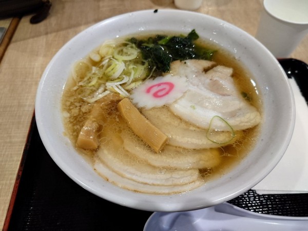 「チャーシューメン」@東北自動車道 佐野SA 上りスナックコーナーの写真