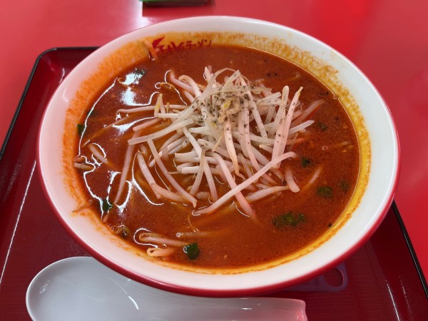 「大辛味噌ラーメン　900円」@くるまやラーメン 浦和田島店の写真