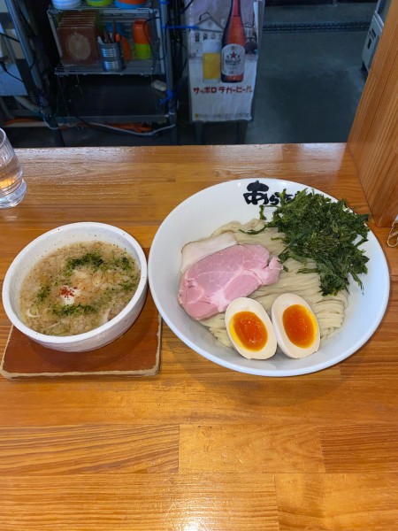 「味噌チャチャ‼︎とろろつけ麺大盛スペシャル¥1,370円(期間限」@ニボチャチャ！！ラーメン あらき軒の写真