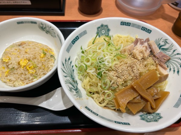 「油そば」@日高屋 田町東口店の写真