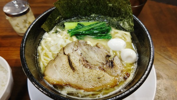 「茜家ラーメン（限定）」@濃厚つけ麺 茜堂の写真