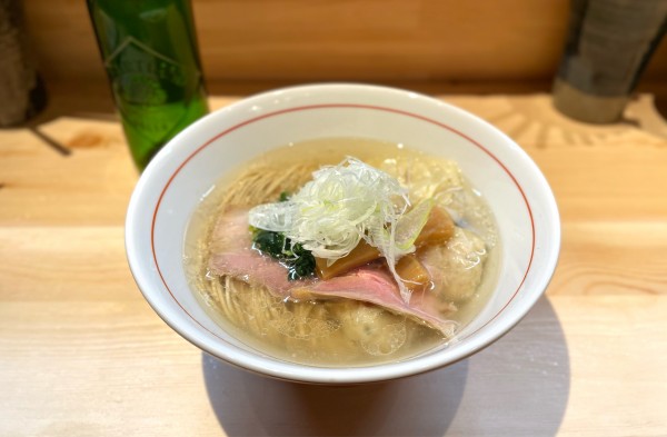 「白海老ワンタン ¥1050」@日本橋 朱鷺の写真