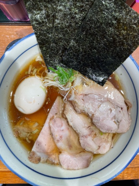 「特製中華そば　醤油」@中華そば 風 KAZEの写真