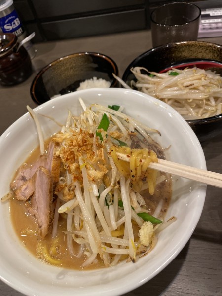 「黒味噌らーめん(大)」@花木流味噌 日吉店の写真