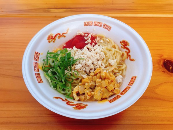 「味噌まぜそば」@大つけ麺博 2022の写真