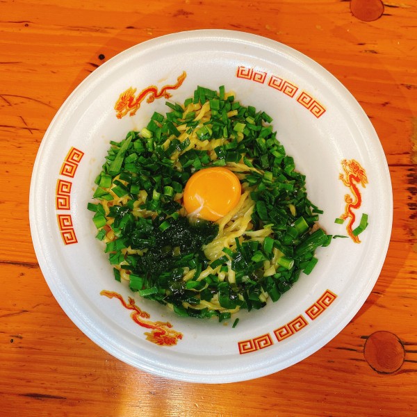 「汁無しニラそば」@大つけ麺博 2022の写真