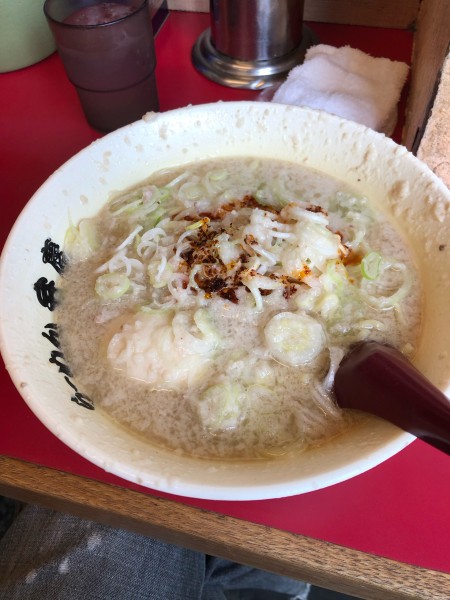 「朝ラーメンセット」@らーめん弁慶 浅草本店の写真