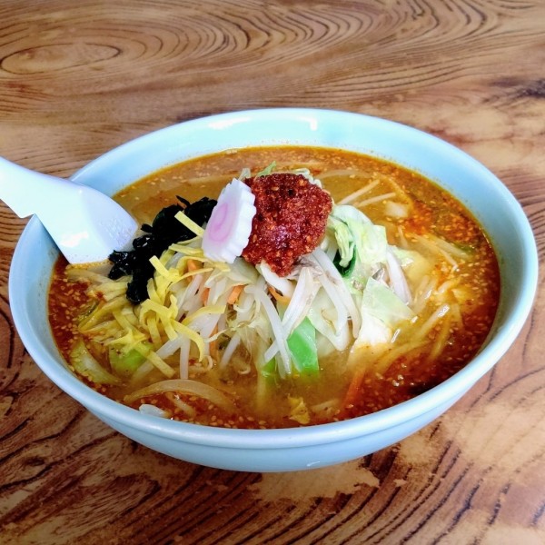 「辛みそラーメン」@かわにし食堂の写真