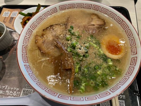 「群馬豚骨らーめん　だるま大使」@らあめん花月嵐 ニッケコルトンプラザ店の写真