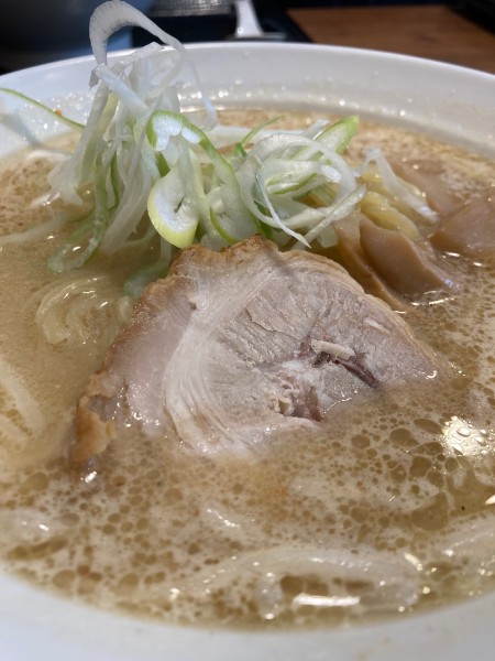 「白味噌ラーメン大盛り」@北海道らぁめん 伝丸 6号石岡大橋店の写真