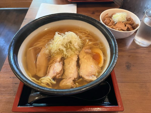 「暖かい肉中華」@肉そば家 笑梟の写真