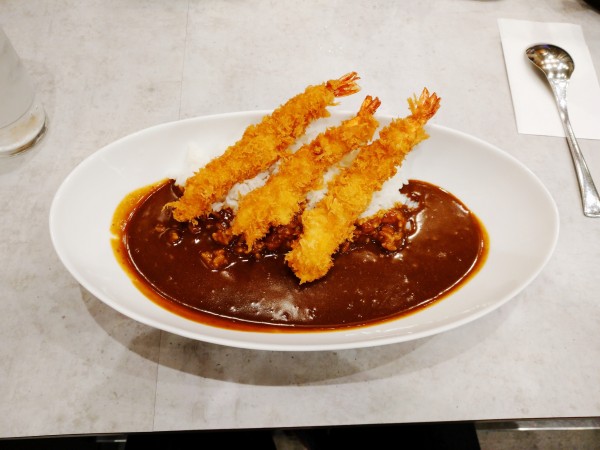 「エビフライカレー（980円）」@カレーハウス ピヨの写真