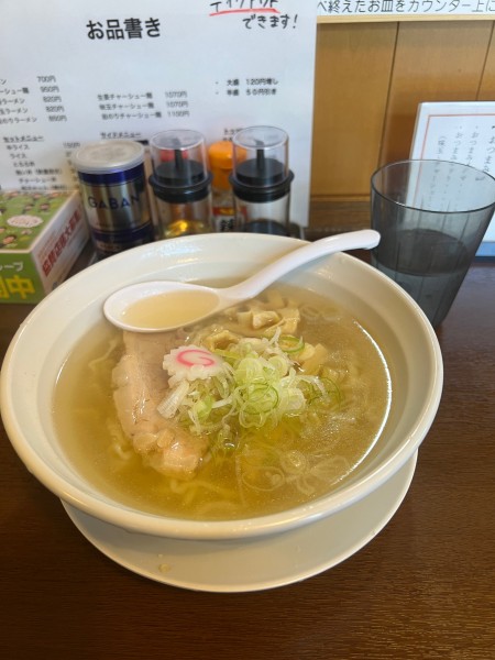 「ラーメン　700円」@食い処 克貴の写真