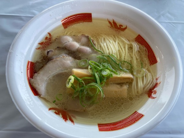 「名古屋コーチンの極上炙り肉中華そば　塩」@ラーメン万博2023 in TSUCHIURAの写真