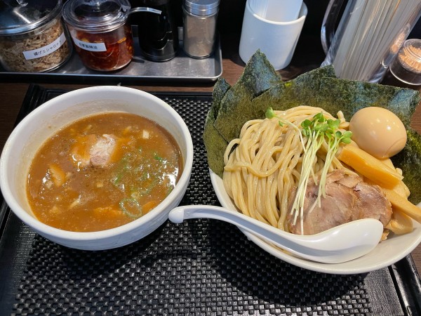 「特製つけ麺（大盛）」@ブラウンの写真