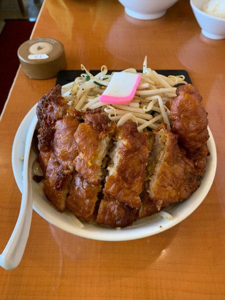 「排骨濃厚タンメン大盛」@極濃湯麺 フタツメ 青木島店の写真